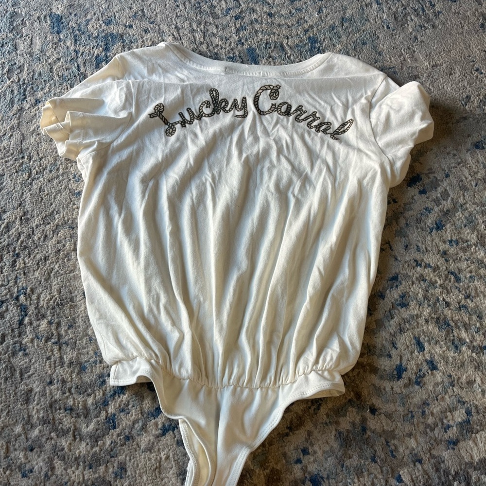 Letluv Lucky Corral Bodysuit medium new - Picture 4 of 6